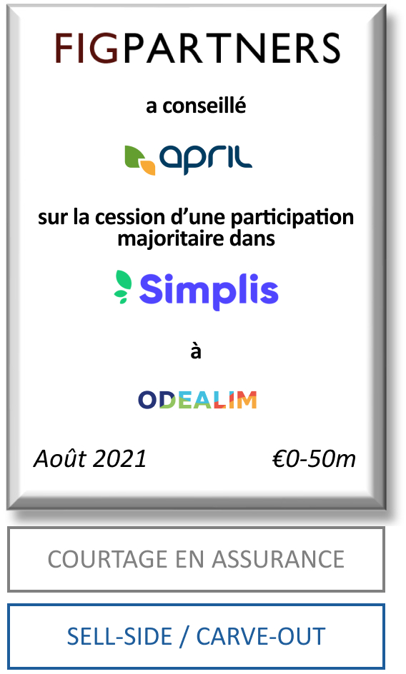 FIG Partners a conseillé Simplis et ses actionnaires, April et Newlife, sur la cession de Simplis à Odealim