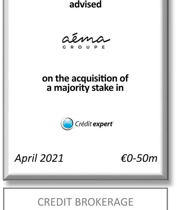 FIG Partners advised Macif for the acquisition of Crédit Expert