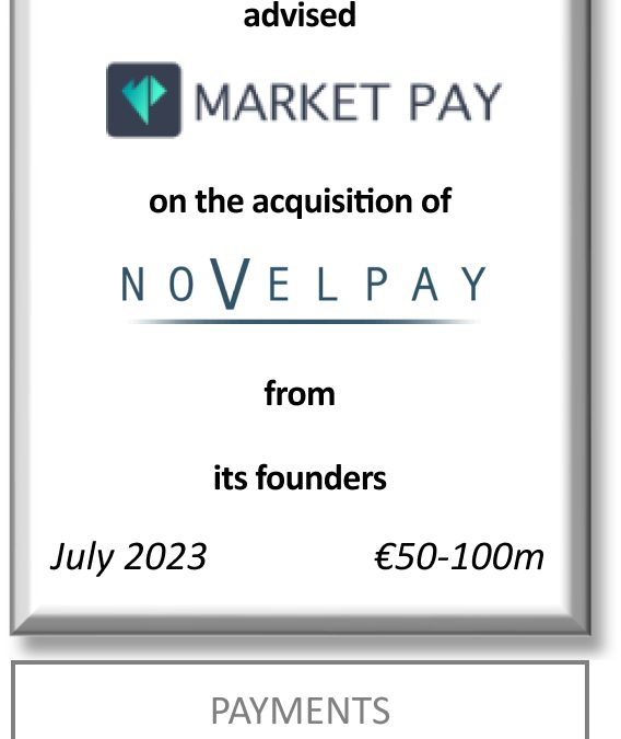 FIG Partners advised Market Pay on the acquisition of Novelpay