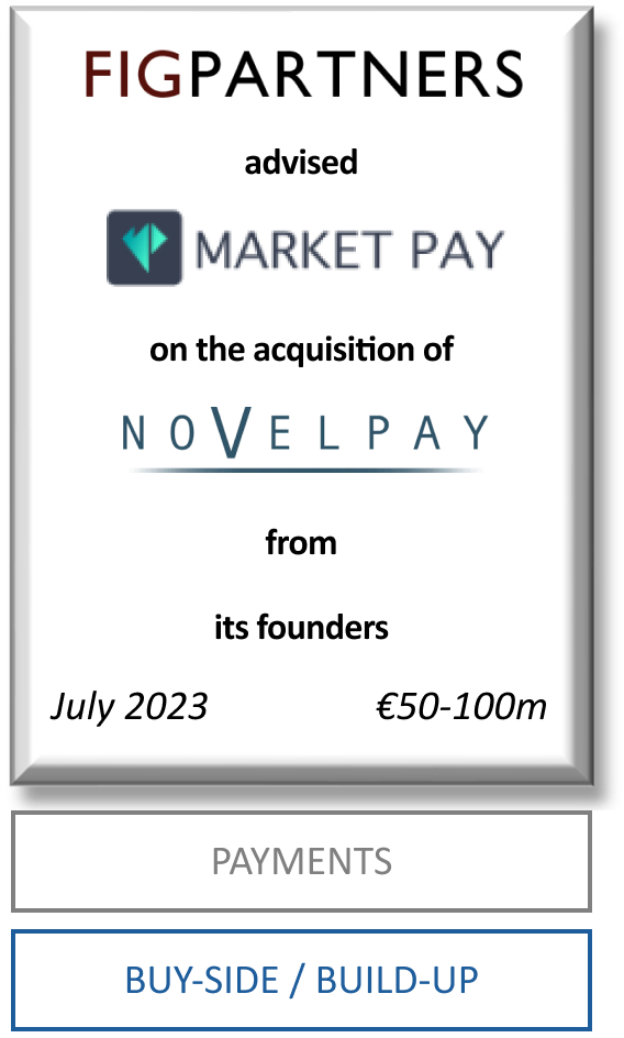FIG Partners advised Market Pay on the acquisition of Novelpay