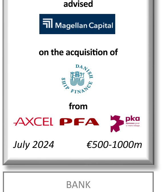FIG Partners advised Magellan Capital on the acquisition of Danish Ship Finance