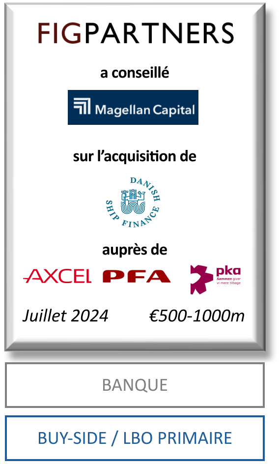 FIG Partners a conseillé Magellan Capital sur l’acquisition de Danish Ship Finance