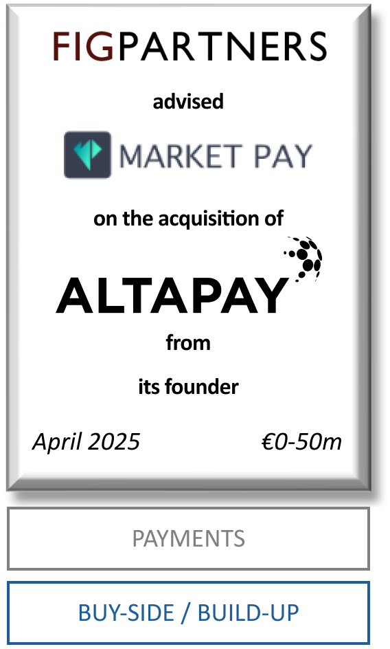 FIG Partners advised Market Pay on the acquisition of Altapay