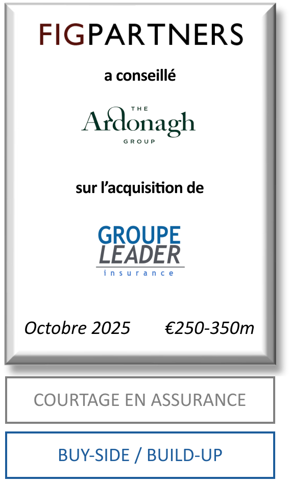 FIG Partners a conseillé Ardonagh dans le cadre de l’acquisition de Groupe Leader Insurance