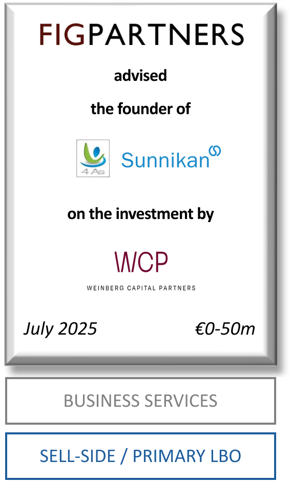 FIG Partners advised Albaron on the investment by Weinberg Capital Partners